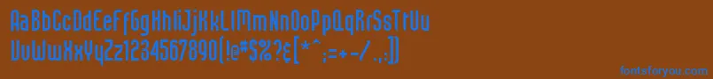 Подробнее о шрифте Ft13 Шрифт Ft13 – синие шрифты на коричневом фоне