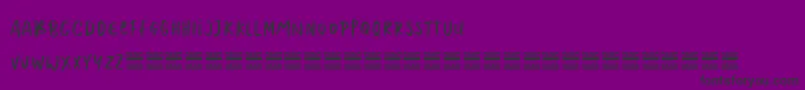 MoolrysDemo Font – Black Fonts on Purple Background