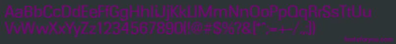 RochesterserialRegular Font – Purple Fonts on Black Background