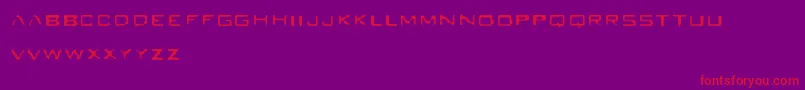 Seabreed Font – Red Fonts on Purple Background