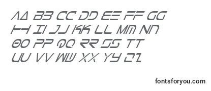 TeleMarinesCondensedItalic-fontti