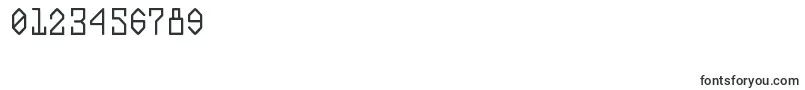 PlasmaticRegular-Schriftart – Schriften für Zahlen und Nummern