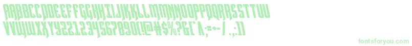 Hawkmoonleft-fontti – vihreät fontit valkoisella taustalla