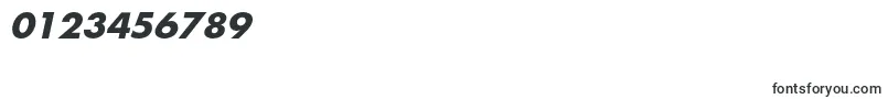 FortunecBolditalic Font – Fonts for Numbers and Digits