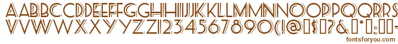 Posteretro Font – Brown Fonts