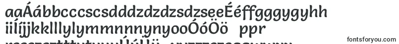 Шрифт SalsaRegular – венгерские шрифты