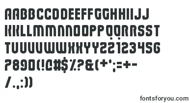 Eviscera font – techno Fonts
