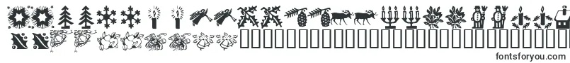 KrChristmasTime2 Font – Ornament Fonts