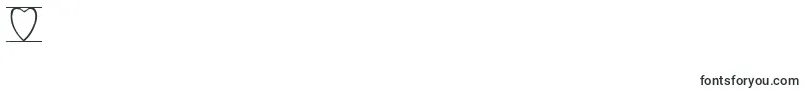 Barrettsuspended Font – Fonts for Digit 6