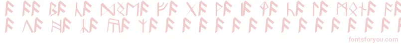 Подробнее о шрифте BritannianRunes Шрифт BritannianRunes – розовые шрифты