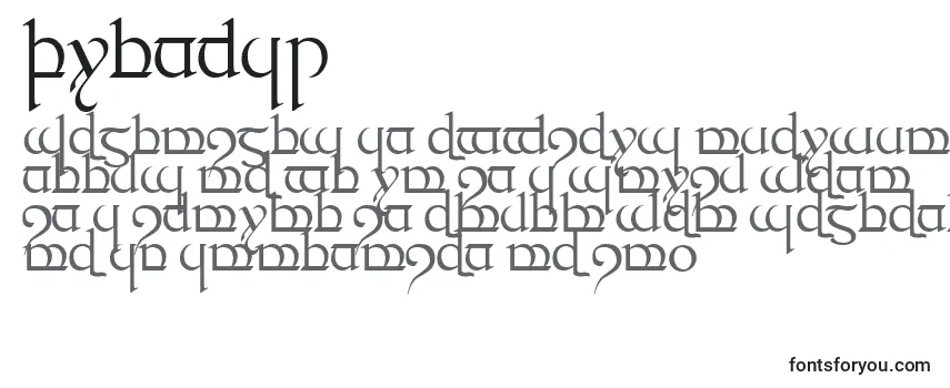 Обзор шрифта Quencap1
