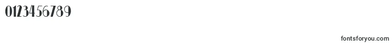 Kismetnf Font – Fonts for Numbers and Digits