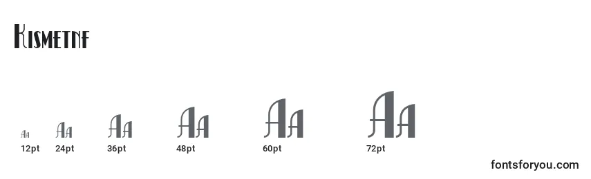 Kismetnf Font Sizes