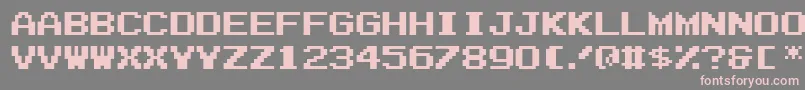 More about Zig ffy Font Zig ffy Font – Pink Fonts on Gray Background