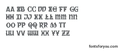 Review of the Warpriestcond Font