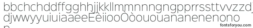 Czcionka Sinkinsans200xlight – kreolskie czcionki