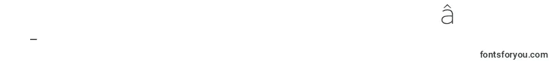 Sinkinsans200xlight-Schriftart – hebräische Schriften