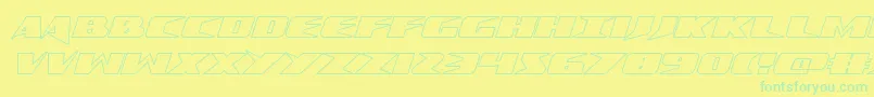 More about Crimesyndicateoutline Font Crimesyndicateoutline Font – Green Fonts on Yellow Background