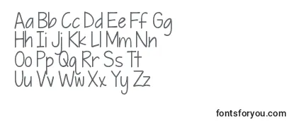 Kgpiecebypiece Font