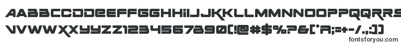 Шрифт Spacerangerbold – научно-фантастические шрифты