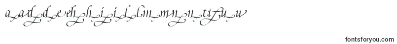 Шрифт PoeticaSuppLowercaseEndingsIi – женские шрифты