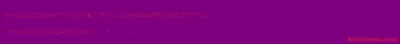 Подробнее о шрифте TheHundredKing Шрифт TheHundredKing – красные шрифты на фиолетовом фоне