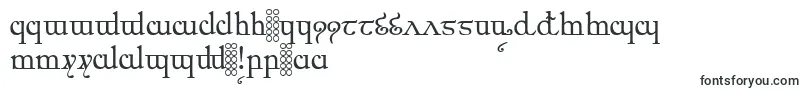 ElficCaslon-Schriftart – usbekische Schriften