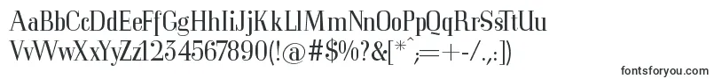 Mkorsair-fontti – Serifeillä varustetut fontit