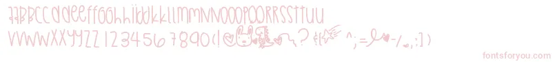 En savoir plus sur la police Abstractthing Police Abstractthing – polices roses sur fond blanc