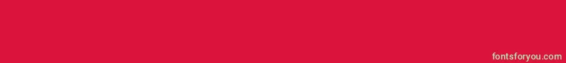 fuente DomcasualItalic – Fuentes Verdes Sobre Fondo Rojo