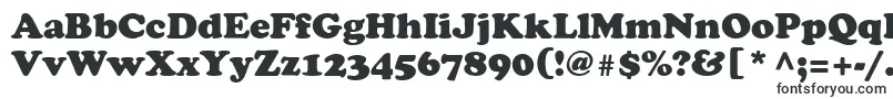 Czcionka Ft62 – kroje pisma w dużych rozmiarach