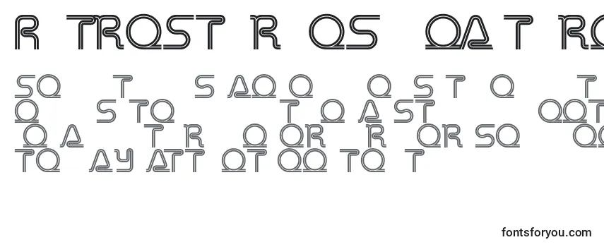 Review of the RetroStereoThinAlternate Font
