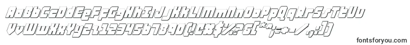 Шрифт AlphaTaurus3DItalic – 3D шрифты