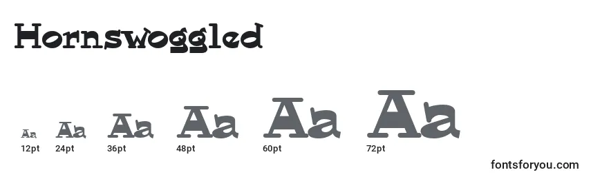 Hornswoggled Font Sizes