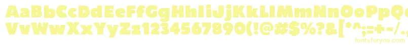 Bumpo Font – Yellow Fonts