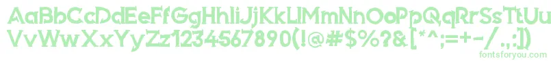 Weitere Informationen zur Armed-Schriftart Armed-Schriftart – Grüne Schriften