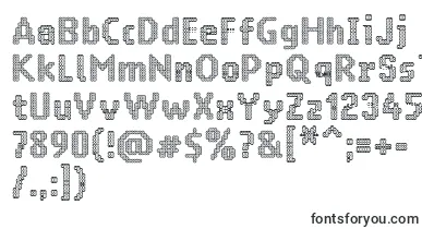 Ringmatrixtwo font – graphite Fonts