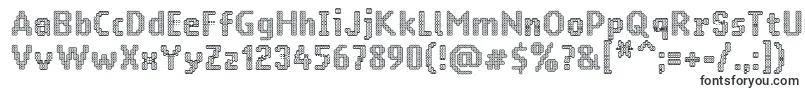Ringmatrixtwo-Schriftart – Graphit-Schriftarten