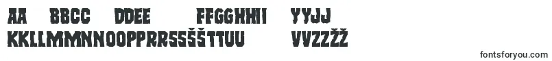 Freakfinderexpand-Schriftart – litauische Schriften