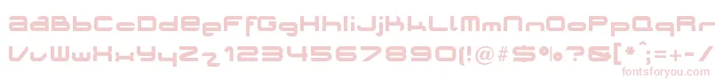 Plano ffy-fontti – vaaleanpunaiset fontit