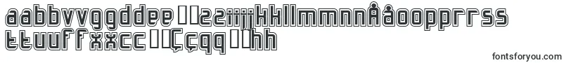 フォントSlidfisk – ウズベク文字