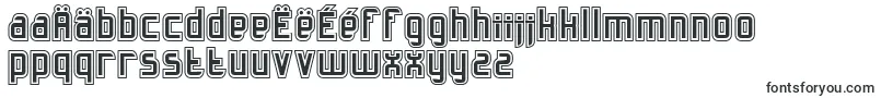 フォントSlidfisk – マケドニア文字