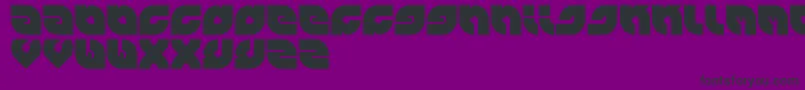 フォントPerfect – 紫の背景に黒い文字