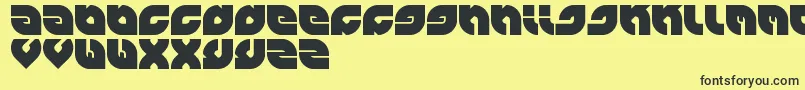Perfect Font – Black Fonts on Yellow Background
