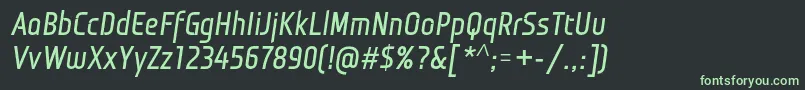 Lisätietoja MonitoricaBdit-fontista MonitoricaBdit-fontti – vihreät fontit mustalla taustalla