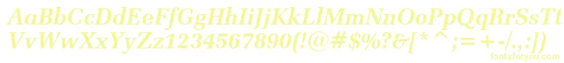 ZapfElliptical711BoldItalicBt Font – Yellow Fonts