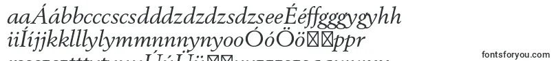 BerlingltstdItalic-Schriftart – ungarische Schriften