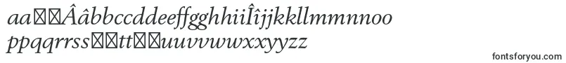 フォントBerlingltstdItalic – ルーマニアのフォント