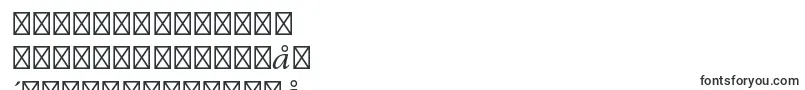 フォントBerlingltstdItalic – 中国の文字（簡体字）