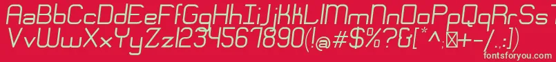 More about EngadiRegularoblique Font EngadiRegularoblique Font – Green Fonts on Red Background